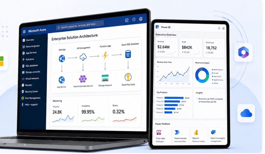 Microsoft Development dashboard and workflow preview