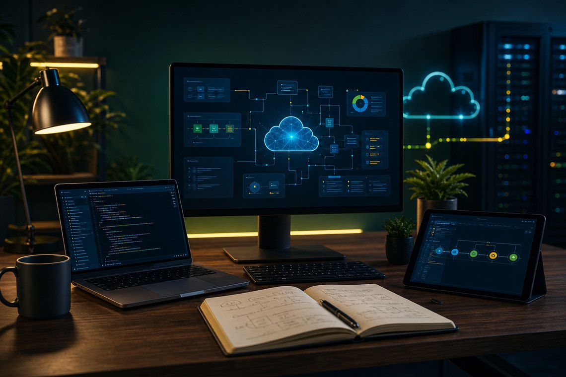 Microsoft Development workspace visual
