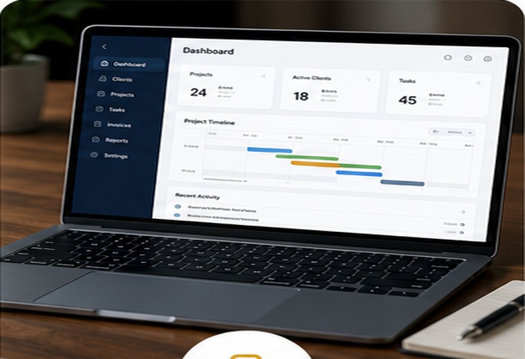 Professional Services web solution preview