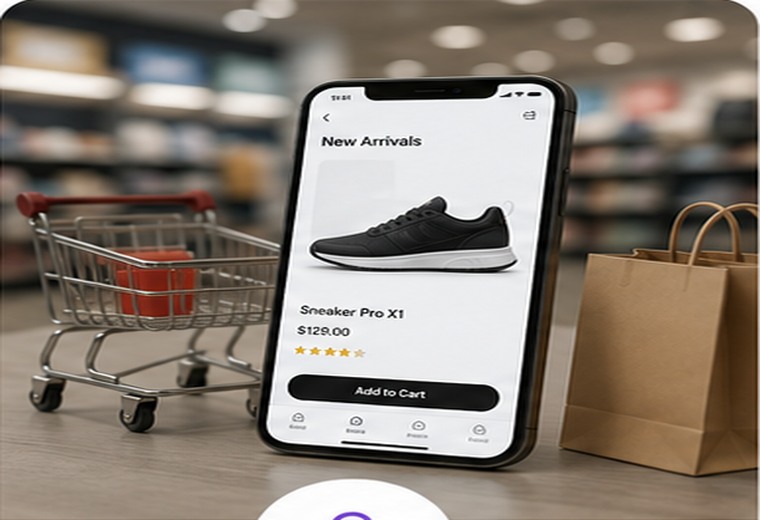Retail web solution preview