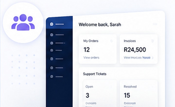 Customer Portals service illustration