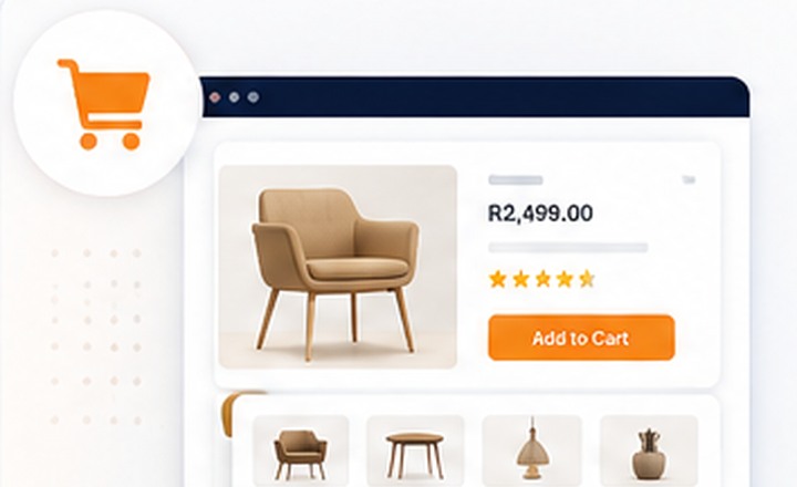 E-commerce service illustration