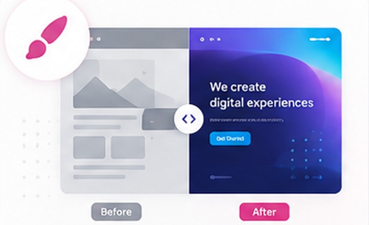 Website Redesign service illustration